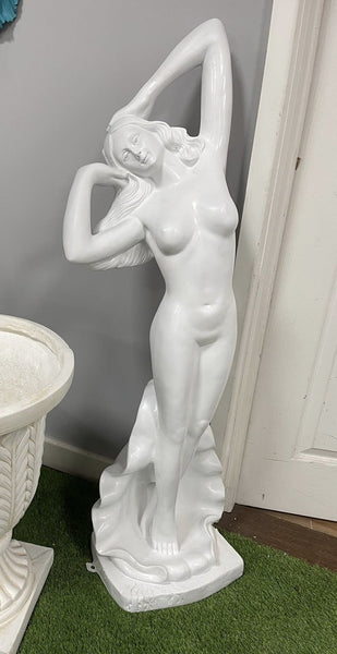 TL001 - Goddess White Pulcritudo Nudus Alba Garden Ornament