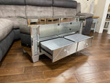 Glitz Large Diamante TV Cabinet - CD094