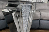 Glitz Diamante V Shape Console Table - CD113