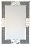 Glitz Diamante Section Celtic Frame Design Wall Mirror - CD115