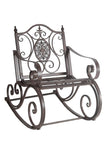 Wrought Iron Metal Rocking Chair - FA004