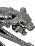 Silver Electroplated Leopard Ornament - JG022