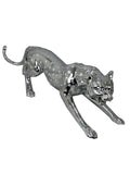 Silver Electroplated Leopard Ornament - JG022