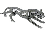 Silver Electroplated Leopard Ornament - JG022