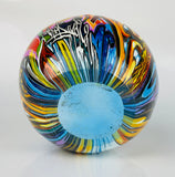 Multicolour Graffiti Apple Ornament - JG042