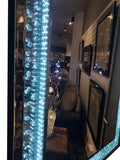 Mirrored Floating Crystal LED Frame Mirror - CD008 LED