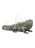 Silver Life Like Iguana Ornament - NY008