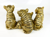 Gold Tiger Cubs Ornament - NY082