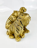 Gold Tiger Cubs Ornament - NY082