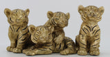 Gold Tiger Cubs Ornament - NY082