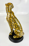 Sitting Leopard Ornament - NY083