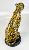 Sitting Leopard Ornament - NY083