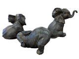 Trio of Playful Baby Elephants Ornament - TM005