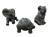 Trio of Playful Baby Elephants Ornament - TM005