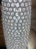 Silver Chrome Crystal Gherkin Floor Lamp (3 LED Tone) - WLF1003-F