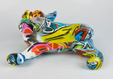 Multicolour Graffiti Chihuahua Puppy Ornament - JG046