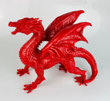 Small Red Gloss Dragon Ornament - JG036