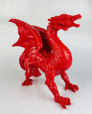 Small Red Gloss Dragon Ornament - JG036