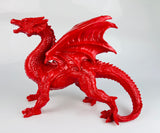 Small Red Gloss Dragon Ornament - JG036