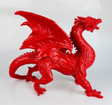 Small Red Gloss Dragon Ornament - JG036