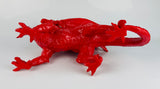 Small Red Gloss Dragon Ornament - JG036