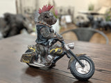 Biker Bulldog Ornament - JG002