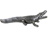 Silver Electroplated Crocodile Ornament - NY037